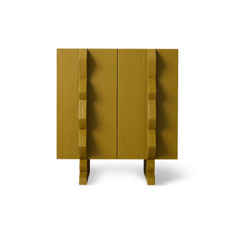HKLIVING Forma Cupboard Olive Green