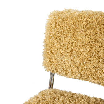 HKLIVING Endless Dining Chair Poodle Golden