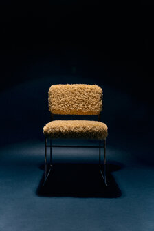 HKLIVING Endless Dining Chair Poodle Golden