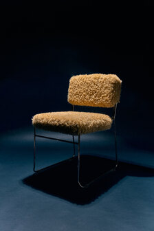 HKLIVING Endless Dining Chair Poodle Golden