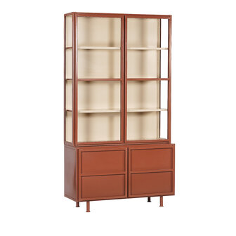 New Routz vitrinekast Langley Terra/Sand