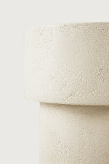 Ethnicraft Elements Bijzettafel Off White In Paddenstoel Vorm