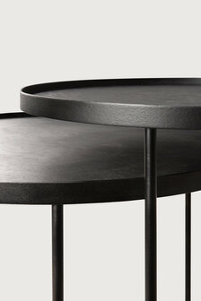 Ethnicraft Dienblad Bijzettafel Set 