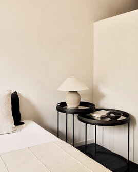 Ethnicraft Dienblad Bijzettafel Set 