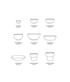 HKLIVING 70s Ceramics Dessert Bowl Gem