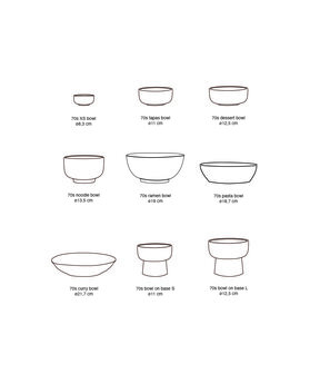 HKLIVING 70s Ceramics Dessert Bowl Glaze