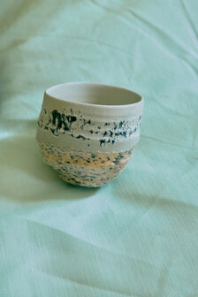 HKLIVING Artist ceramics coffee cup Fused