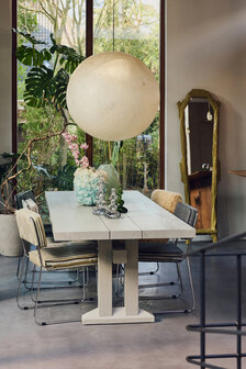 HKLIVING Endless Dining Chair Stripe, Monochrome