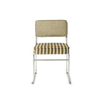 HKLIVING Endless Dining Chair Stripe, sunflower