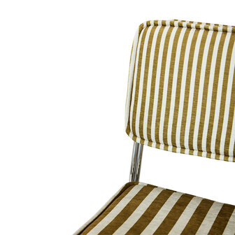HKLIVING Endless Dining Chair Stripe, sunflower