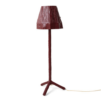 HKLIVING Floor Lamp, Burgundy Teun Zwets For HKLIVING