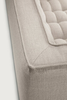 Ethnicraft N701 2 Zits Bank Beige