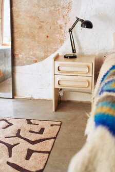 HKLIVING Space Nightstand Cream