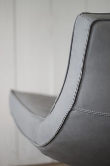 uwa draaifauteuil leder prisma detail