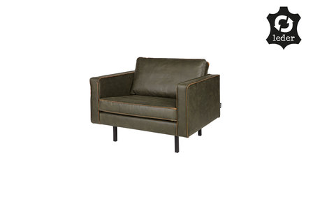 WOOOD Premium Rodeo Fauteuil army