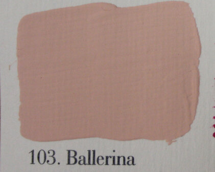 L&#039;Authentique: Krijtverf Ballerina 103
