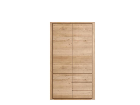 Ethnicraft oak Shadow dresser 3 drs 2 drawers