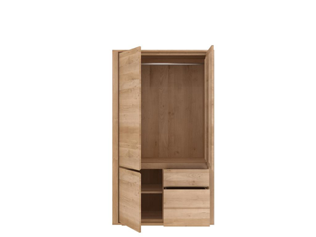 Ethnicraft oak Shadow dresser 3 drs 2 drawers
