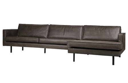 WOOOD Premium Rodeo chaise longue bank rechts zwart