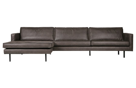 WOOOD Premium Rodeo chaise longue bank links zwart