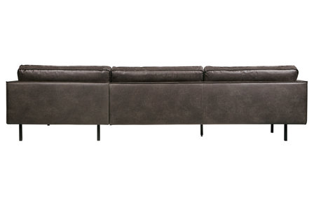 WOOOD Premium Rodeo chaise longue bank links zwart