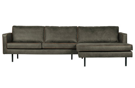 Woood Premium Rodeo chaise longue bank rechts army green