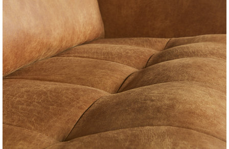 WOOOD Premium Rodeo classic 3 zits Bank cognac