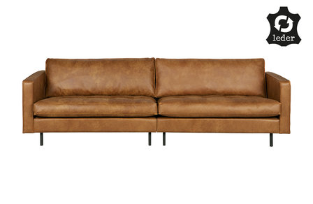 WOOOD Premium Rodeo classic 3 zits Bank cognac