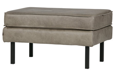 WOOOD Premium Rodeo hocker op poten elephant skin
