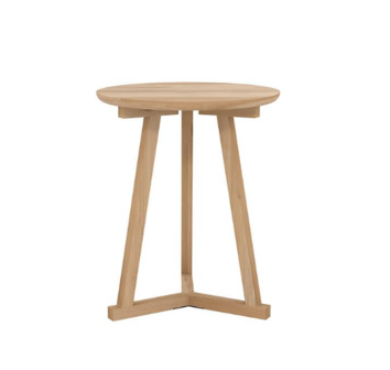 Tripod side table etnicraft