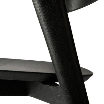 Ethnicraft Bok chair oak black