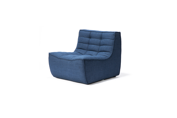 Ethnicraft N701 sofa -1 seater- Blue