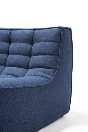 Ethnicraft N701 sofa - 3 seater - Blue