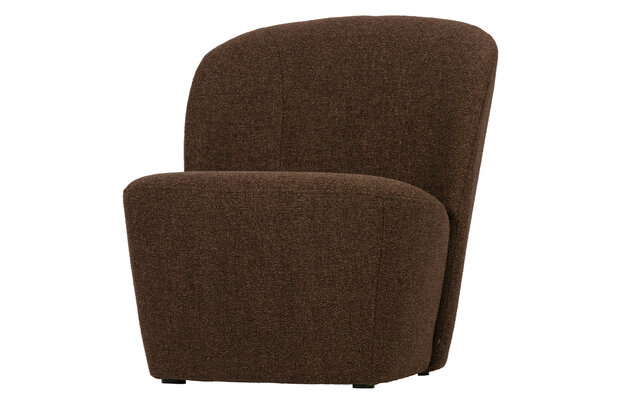 VTWONEN Lofty fauteuil bruin gemeleerd