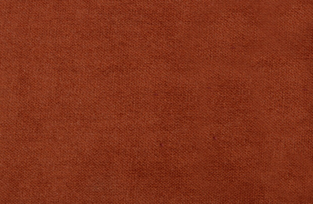 WOOOD Premium Rodeo classic bank 2,5-zits velvet roest