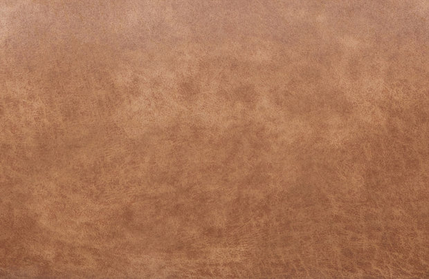 WOOOD Premium Rodeo hocker op poten cognac