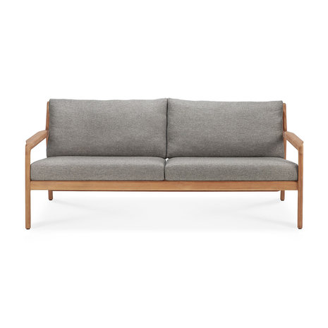 ethnicraft outdoor teak 2zits bank mocha