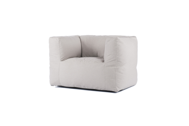 Bryck Chair 1 zits SMOOTH COLLECTION Semi-white 1