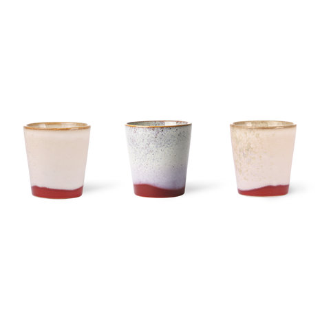 HKLIVING 70s ceramics: coffee mug, frost