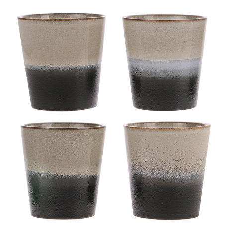 HKLIVING 70s ceramics: coffee mug, rock