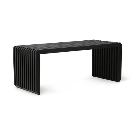 HKliving slatted bench/element black Nederlands