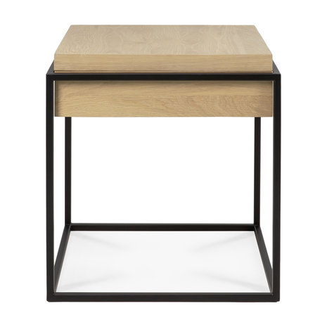 Ethnicraft monolit sidetable oak black