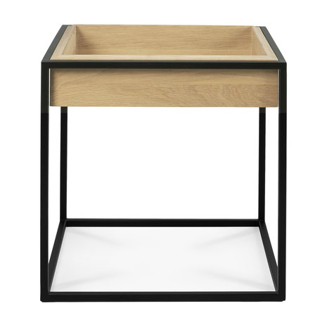 Ethnicraft monolit sidetable oak black