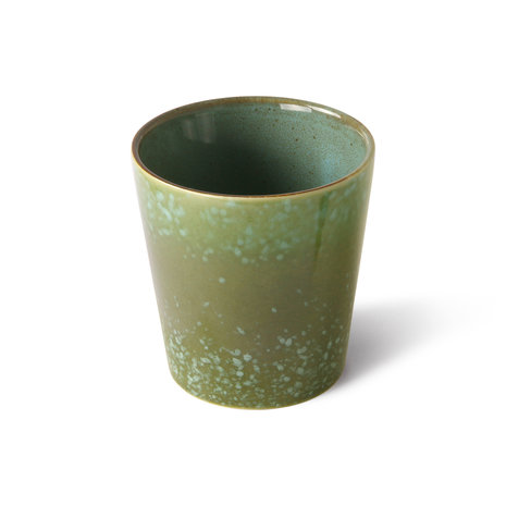 HKLIVING 70s ceramics: coffee mug grass