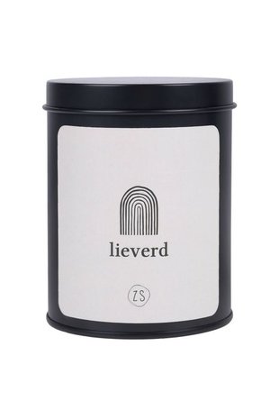 Zusss geurkaars in blik aloë vera lieverd zand 