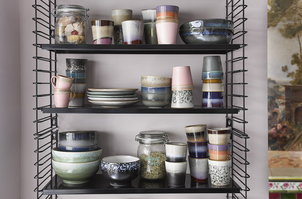 HKLIVING 70s ceramics: coffee mug, mud