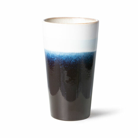 HKLIVING 70s ceramics: latte mug, arctic