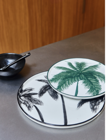 HKLIVING bold & basic ceramics: large bowl black 