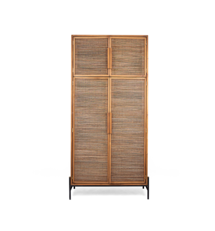 dBodhi Coco kledingkast 4 deuren 1 laden