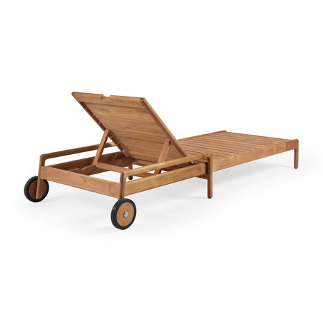 Ethnicraft outdoor teak Jack adjustable lounger